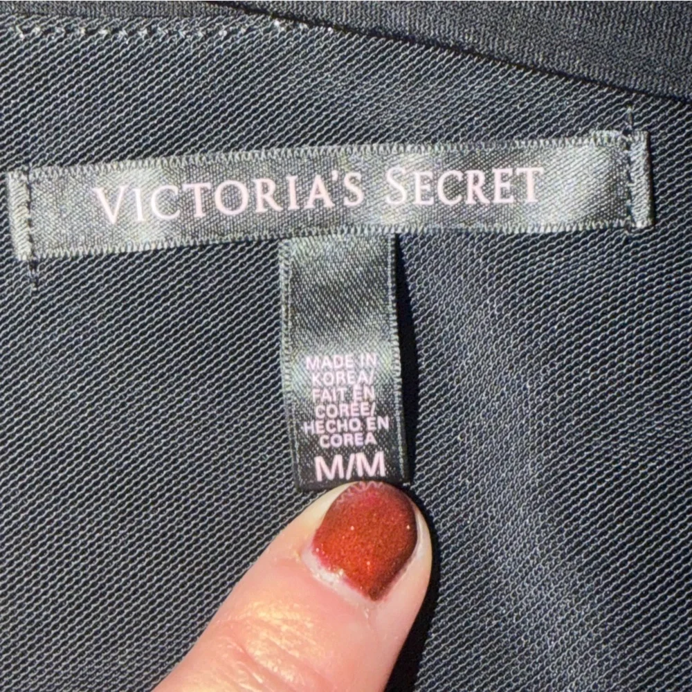 Victoria's Secret medium Black Halter Dress side rouched shelf bra bodycon LBD